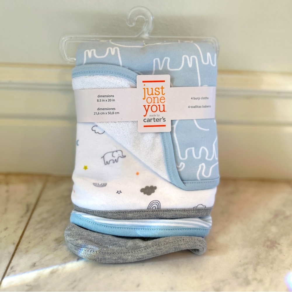 4 Burp Cloths